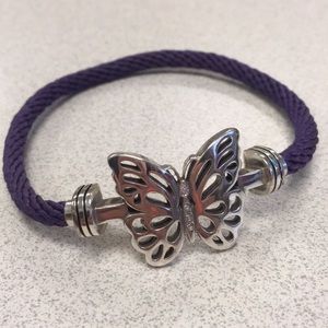 Brighton Butterfly Color Clique Bracelet M/L